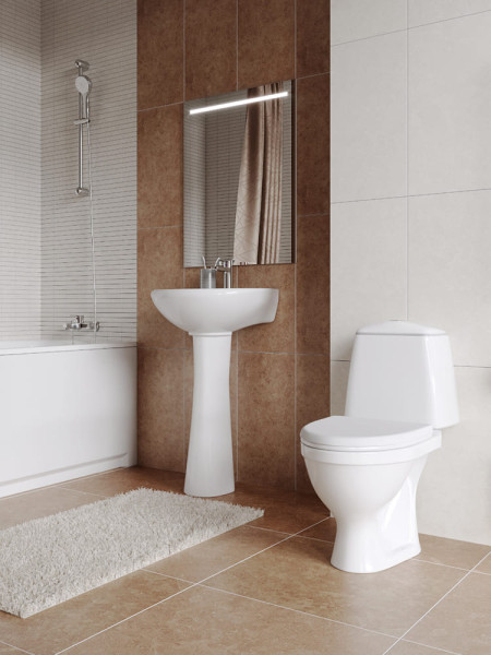 131112S0011B0PDST Умывальник Соната+пьедестал. Фото 7