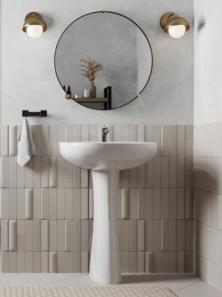 131115S0011B0PDST Умывальник Версия+пьедестал. Фото 7