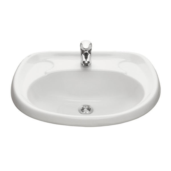 131117S0010B0 Умывальник Воротынский белый 571х446. Фото 1