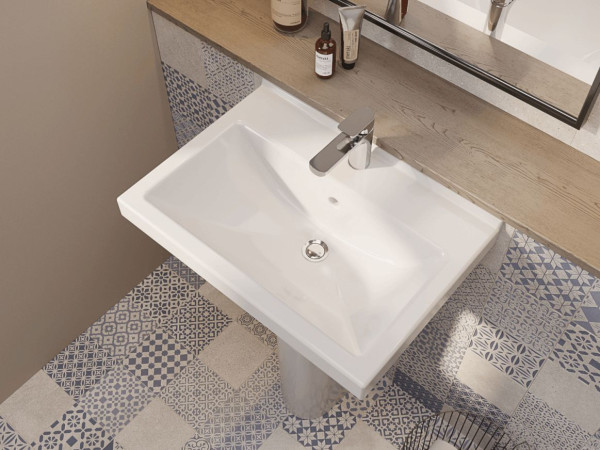 136053S0000B0 Пьедестал Визит белый. Фото 3