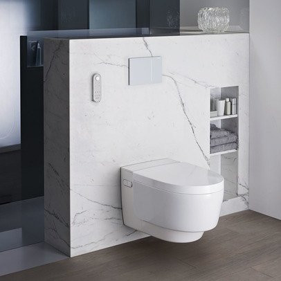 146.214.11.1 AquaClean Mera Comfort подвесной унитаз-биде, белый. Фото 9