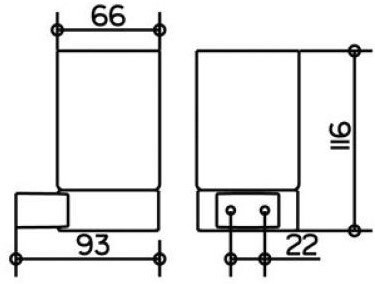 14950019000 PLAN Держатель стакана, в комплекте с хрустальным стаканом, хром. Фото 2