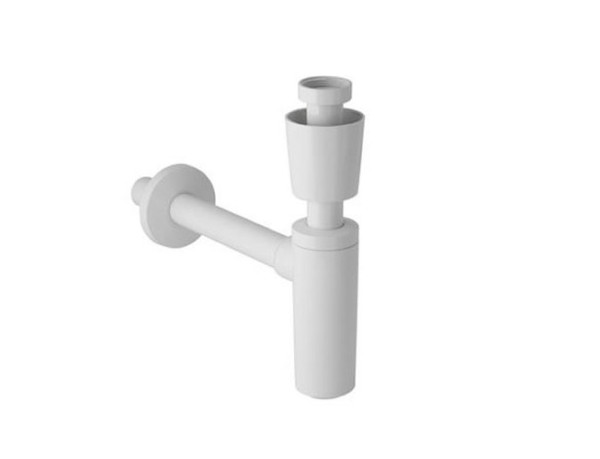 151.035.11.1 сифон для раковины белый на 40 мм. Фото 1