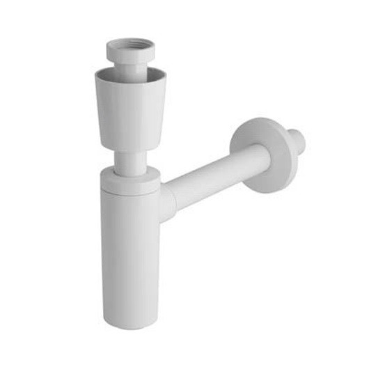 151.035.11.1 сифон для раковины белый на 40 мм. Фото 2