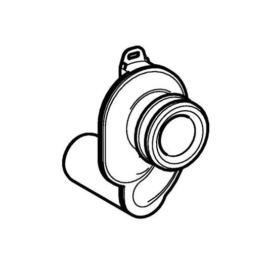 152.950.11.1 Сифон для писсуара, горизонтальный, d50 (аналог 152.983.00.1). Фото 2