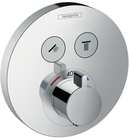 15743000 HG ShowerSelect S термостатический смеситель (внешняя часть). Фото 1