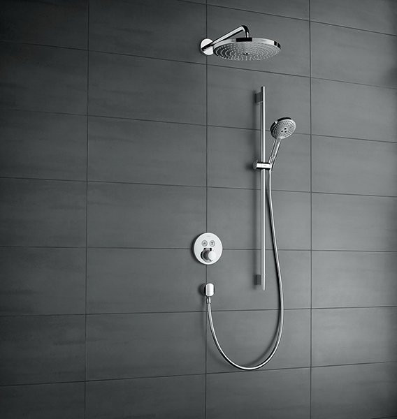 15743000 HG ShowerSelect S термостатический смеситель (внешняя часть). Фото 3