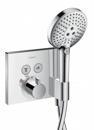 15765000S Set HG ShowerSelect термостатический смеситель (15765000+01800180). Фото 4