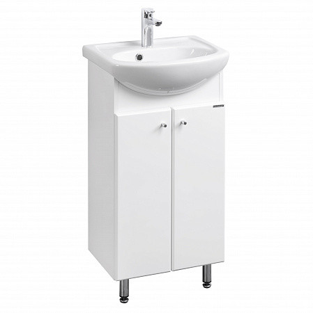 1A1044K1MR010 Набор: 1A104401MR010 Тумба-умывальник МИРА Н 45/ 1WH112449 Раковина Азов-45. Фото 1