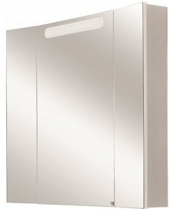 1A111602MA010 Зеркальный шкаф Мадрид 100/светильн. Фото 1