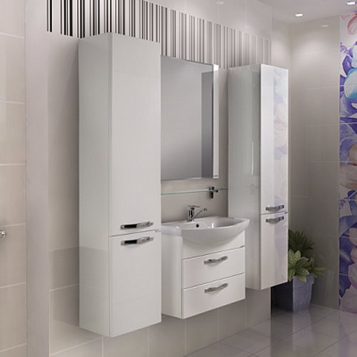 1A1233K0AA010 Набор: 1A123301AA010 Тумба-умывальник Ария 65 М/ 1WH207782 Раковина Смайл-65. Фото 3