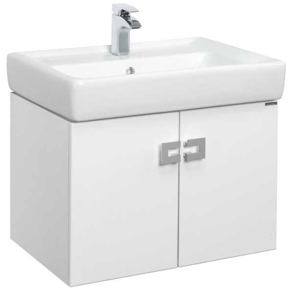 1A1241K1OP010 Набор: 1A124101OP010 Тумба Оптима 70/ 1WH302083 Раковина Тигода. Фото 1