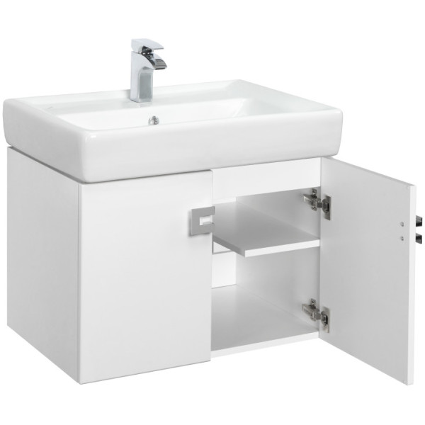 1A1241K1OP010 Набор: 1A124101OP010 Тумба Оптима 70/ 1WH302083 Раковина Тигода. Фото 2