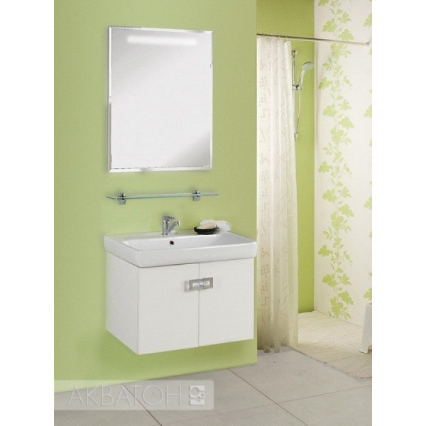 1A1241K1OP010 Набор: 1A124101OP010 Тумба Оптима 70/ 1WH302083 Раковина Тигода. Фото 6