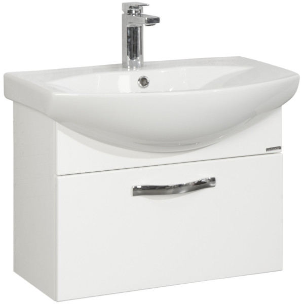 1A1340K0AA010 Набор: 1A134001AA010 Тумба-умывальник Ария 65/ 1WH207782 Раковина Смайл-65. Фото 1