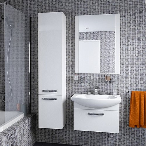 1A1340K0AA010 Набор: 1A134001AA010 Тумба-умывальник Ария 65/ 1WH207782 Раковина Смайл-65. Фото 2