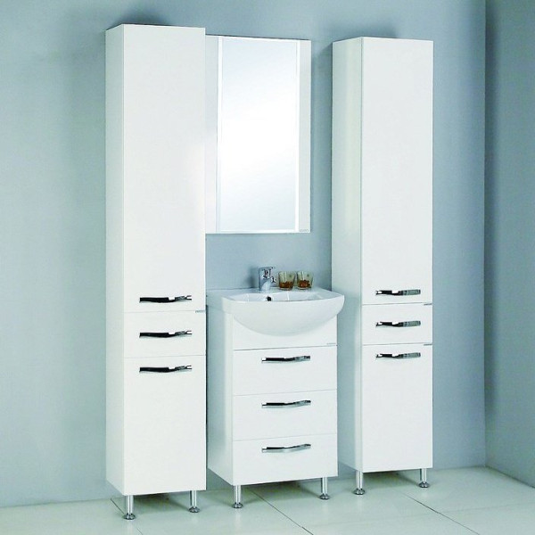 1A1402K0AA010 Набор: 1A140201AA010 Тумба-умывальник Ария 50 Н/ 1WH207781 Раковина Смайл-50. Фото 2