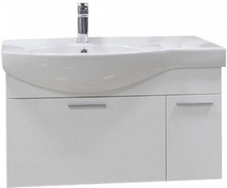 1A1884K0ND010 Набор: 1A188401ND010 Тумба-умывальник Инди 80/ 1WH110228 Раковина Коралл-83 п/крыло. Фото 1