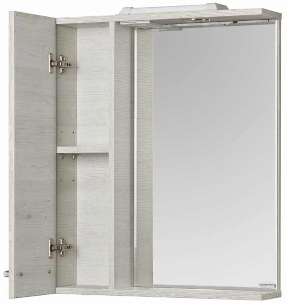 1A205102RSC2L Зеркало-шкаф Ронда 60 Дуб Сомерсет. Фото 3