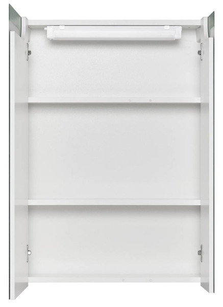 1A206902VDAV0 Зеркало-шкаф Верди 60 Белый/Ясень фабрик. Фото 3