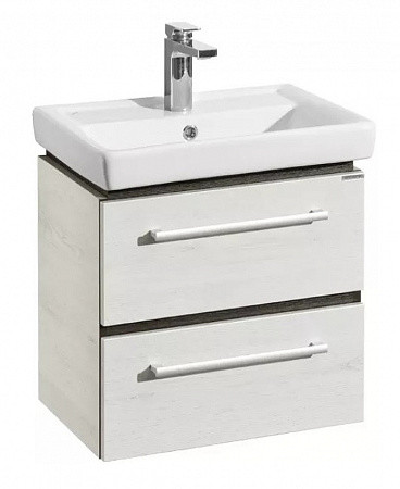 1A2076K1RSC20 Набор: 1A207601RSC20 Тумба-умывальник Ронда 55 мини/ 1WH302127 Умывальник Тигода 55 мини. Фото 1