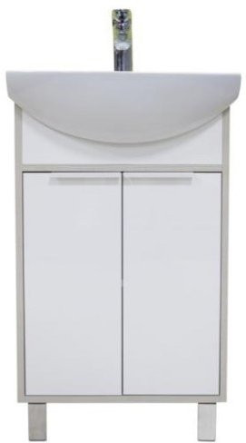 1A2124K1RIB90 Набор: 1A212401RIB90 Тумба-умывальник Рико 50/ 1WH207781 Раковина Смайл 50. Фото 1