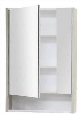 1A215202RIB90 Зер-шкаф Рико 65 Белый/Ясень фабрик. Фото 1