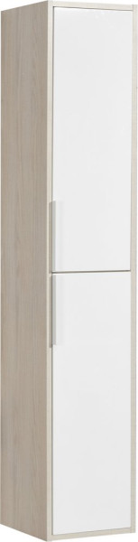 1A216603RIB90 Шкаф-колонна Рико Белый/Ясень фабрик. Фото 1