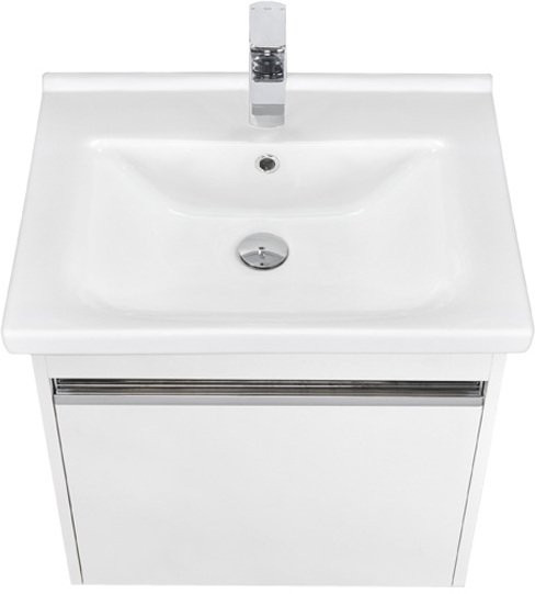 1A230101KP010 Тумба под раковину Капри 60 белый глянец (рак. 1WH302421). Фото 4