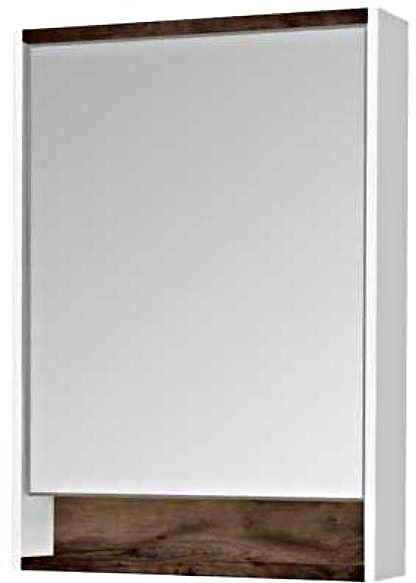 1A230302KPDB0 Зеркало-шкаф Капри 60 Таксония темная. Фото 1