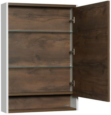 1A230302KPDB0 Зеркало-шкаф Капри 60 Таксония темная. Фото 3