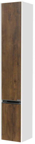 1A230503KPDBL Шкаф-колонна Капри лев. Таксония темная. Фото 1