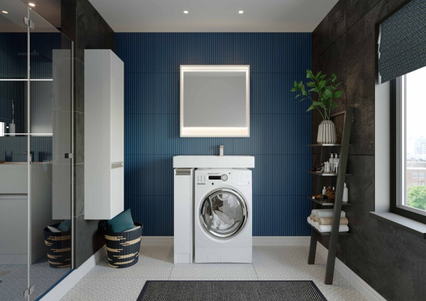 1A236203LH010 Шкаф-колонна Лондри. Фото 4