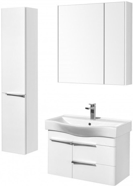 1A237102BV010 Зеркальный шкаф Беверли 80. Фото 2