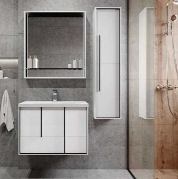 1A239102RVX20 Зеркальный шкаф Ривьера 80. Фото 3