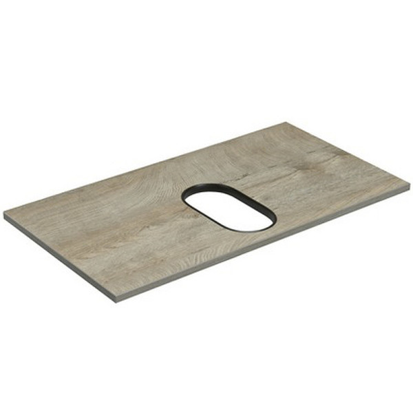 1A2424K2LTDU0 Набор: 1A242401LTDU0 Тумба Лофт Фабрик 80 Дуб Эндгрейн/1WH501709 Раковина Одри Soft (квадрат)/1A243003LTDU0 Столешница Дуб Эндгрейн. Фото 7