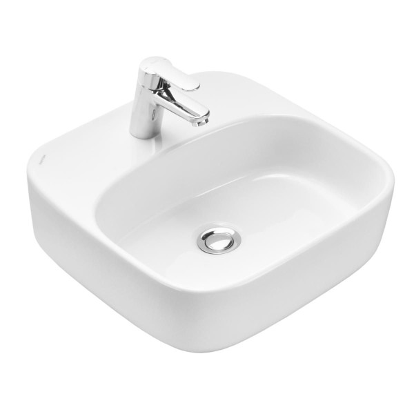 1A2424K2LTDY0 Набор: 1A242401LTDY0 Тумба Лофт Фабрик 80 Дуб Кантри/1WH501709 Раковина Одри Soft (квадрат)/1A243003LTDY0 Столешница Дуб Кантри. Фото 4