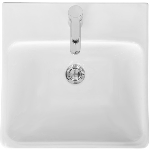 1A2516K0SDZ90 Набор: 1A251601SDZ90 Тумба-умывальник Сканди 45 Бел/Дуб Рустикальный/ 1WH501630 Раковина Адриана 45. Фото 3