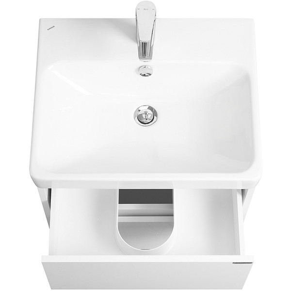 1A2517K0SD010 Набор: 1A251701SD010 Тумба-умывальник Сканди 55 Белый/1WH501620 Раковина Адриана 55. Фото 4