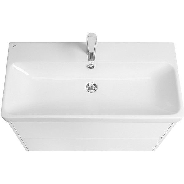 1A2519K0SD010 Набор: 1A251901SD010 Тумба-умывальник Сканди 90 Белый/1WH501629 Раковина Адриана 90. Фото 2