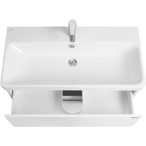 1A2519K0SD010 Набор: 1A251901SD010 Тумба-умывальник Сканди 90 Белый/1WH501629 Раковина Адриана 90. Фото 3