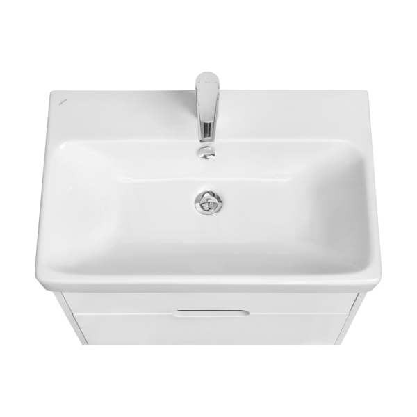 1A2543K0OL010 Набор: 1A254301OL010 Тумба-умывальник Оливия 70 Белый матовый/ 1WH501628 Раковина Адриана 70. Фото 5