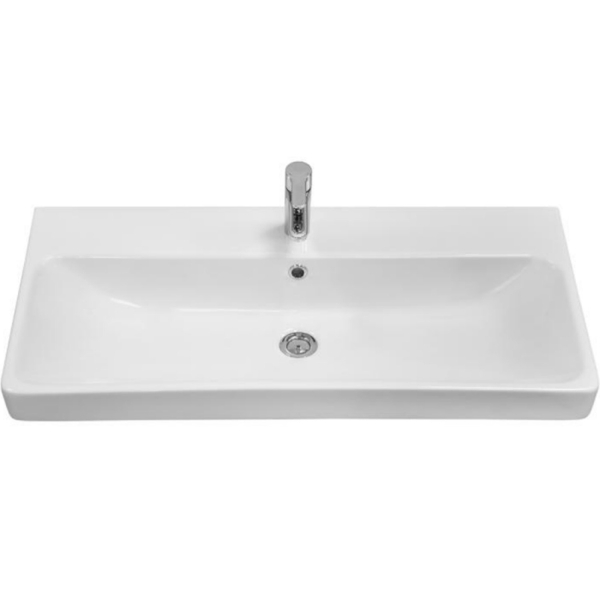 1A2544K0OL010 Набор: 1A254401OL010 Тумба-умывальник Оливия 90 Белый матовый/ 1WH501629 Раковина Адриана 90. Фото 7