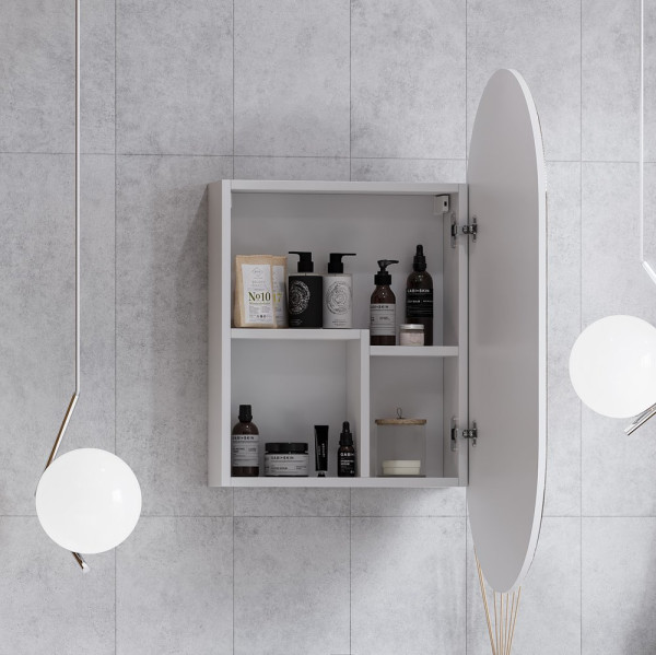 1A254502OL010 Зеркальный шкаф Оливия. Фото 5