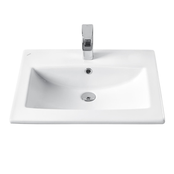 1A2580K1AJA00 Набор: 1A258001AJA00 Тумба-умывальник Сохо 60 Дуб Веллингтон/ 1WH501606 РаковинаЭлина 60. Фото 7