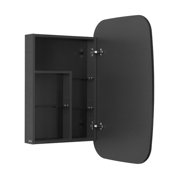 1A258302AJA0R Зеркальный шкаф Сохо 60 Графит правый. Фото 5