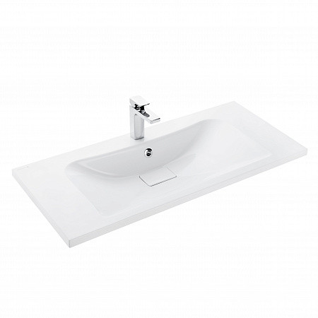 1A2676K1WA6A0 Набор: 1A267601WA6A0 Тумба-умывальник Уэльс 100/ 1A71333KBC010 Раковина Брук 1000. Фото 4