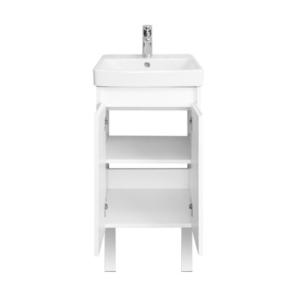 1A2787K0SD010 Набор:1A278701SD010 Тумба-умывальник Сканди Doors 45 Белый/1WH501630 Раковина Адриана 45. Фото 2