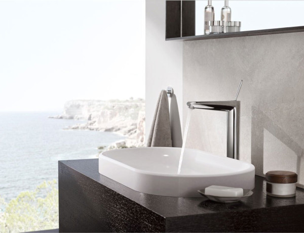 23428000 Eurodisc Joy Смеситель для свободностоящих раковин, гладкий корпус, XL-Size, хром. Фото 6