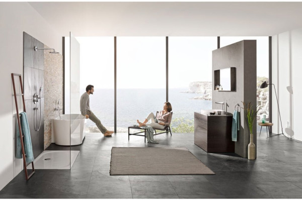 23431000 Eurodisc Joy Смеситель для ванны , хром. Фото 2